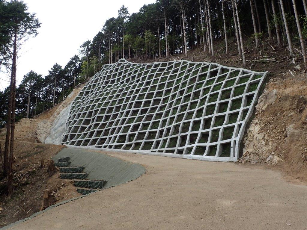 森林作業道青野八木山線2工区工事